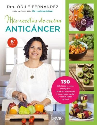 Portada de Mis recetas de cocina anticáncer