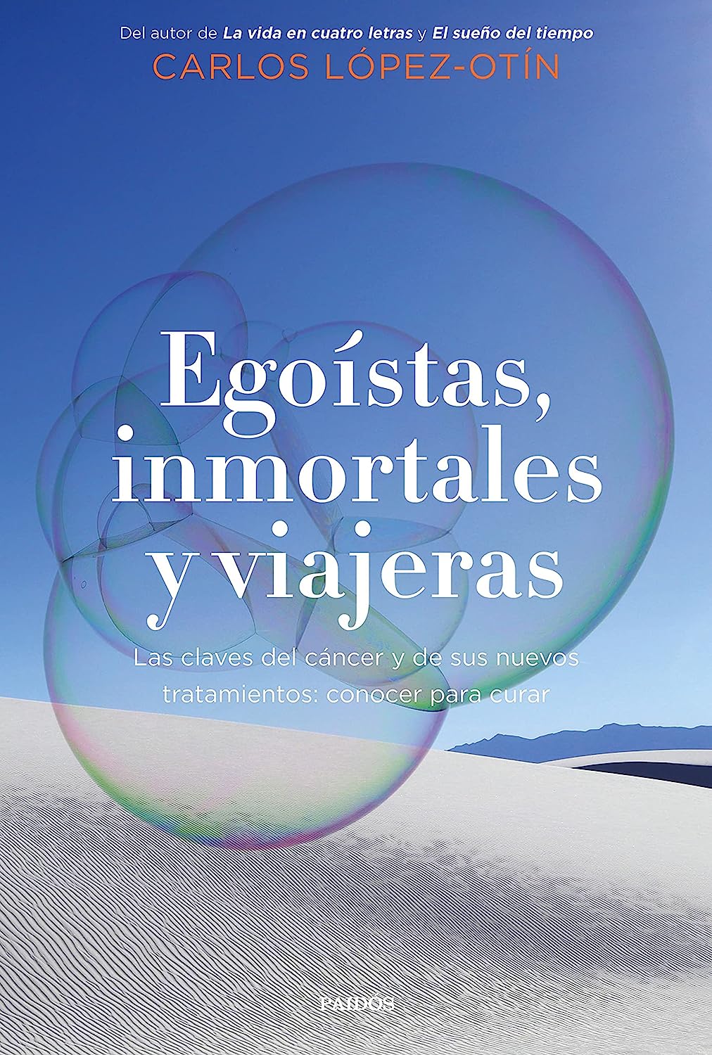 Portada de Egoístas, inmortales y viajeras