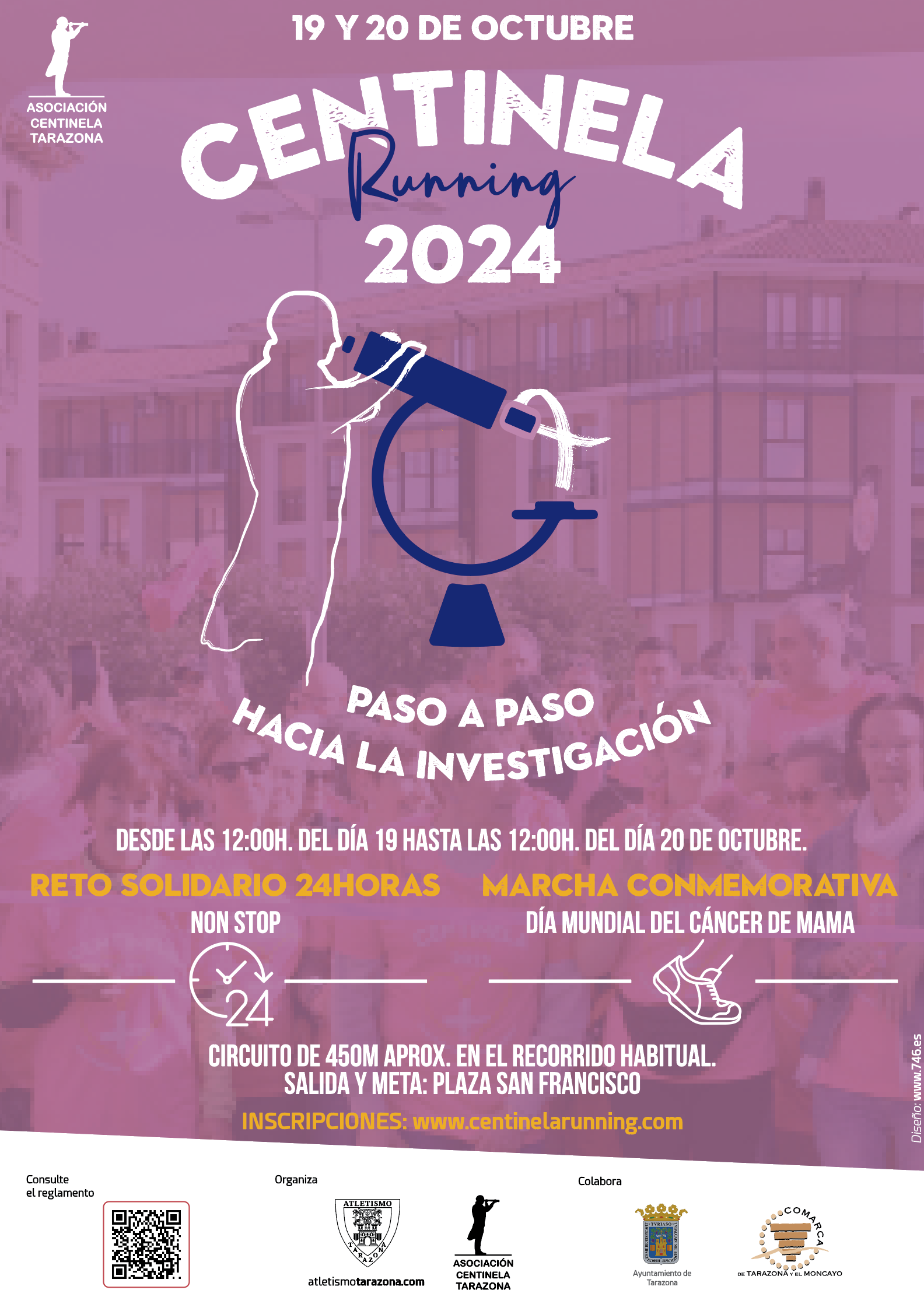 Camiseta oficial de Centinela Running